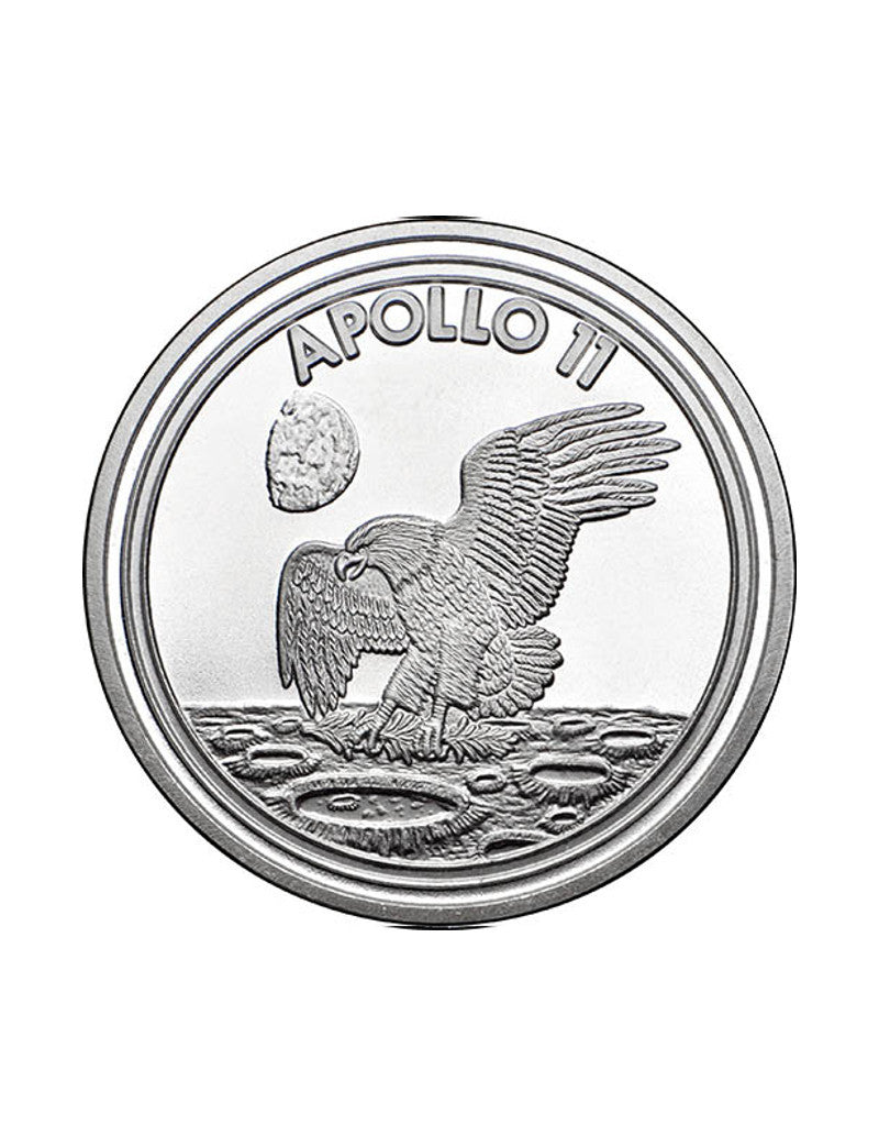 1 oz SilverTowne Apollo 11 Silver Round