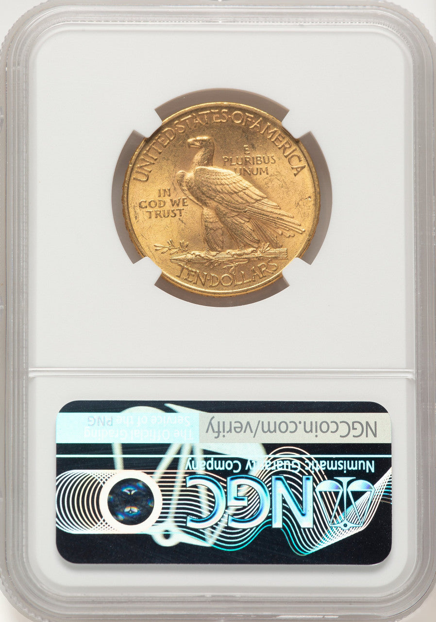 1911 $10 Indian Eagle NGC MS64