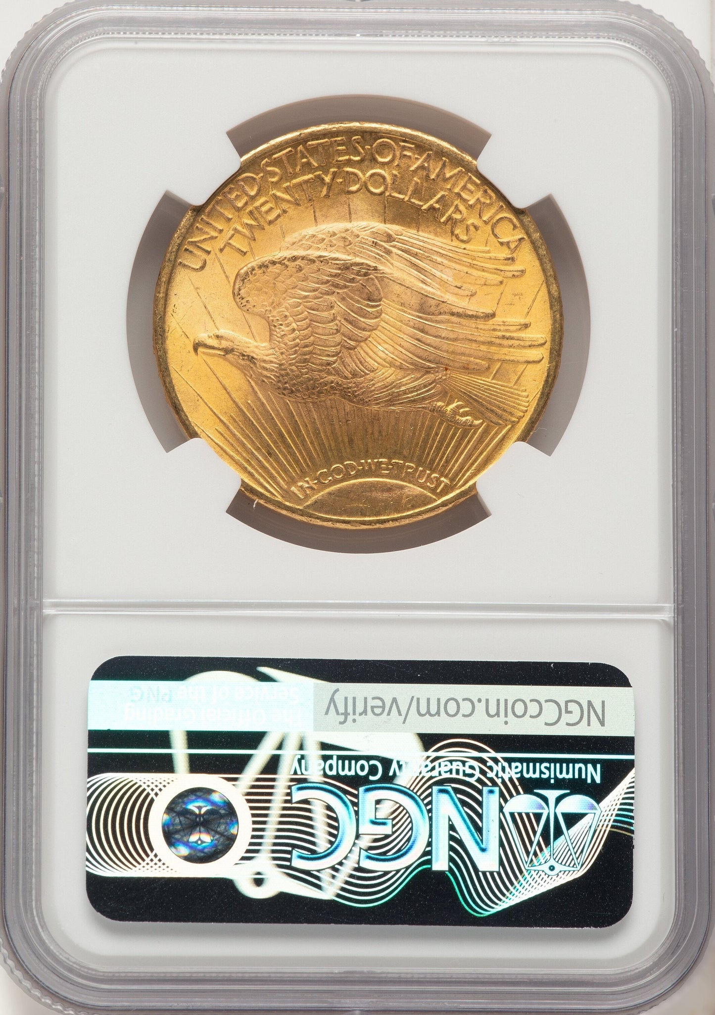 1924 $20 Saint Saint-Gaudens Double Eagle NGC MS65+