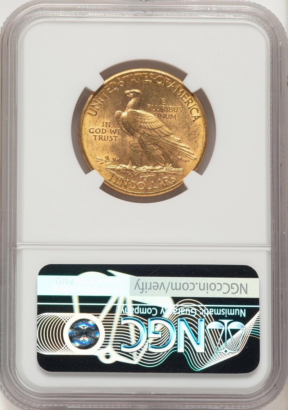 1909-D $10 Indian Eagle NGC MS61