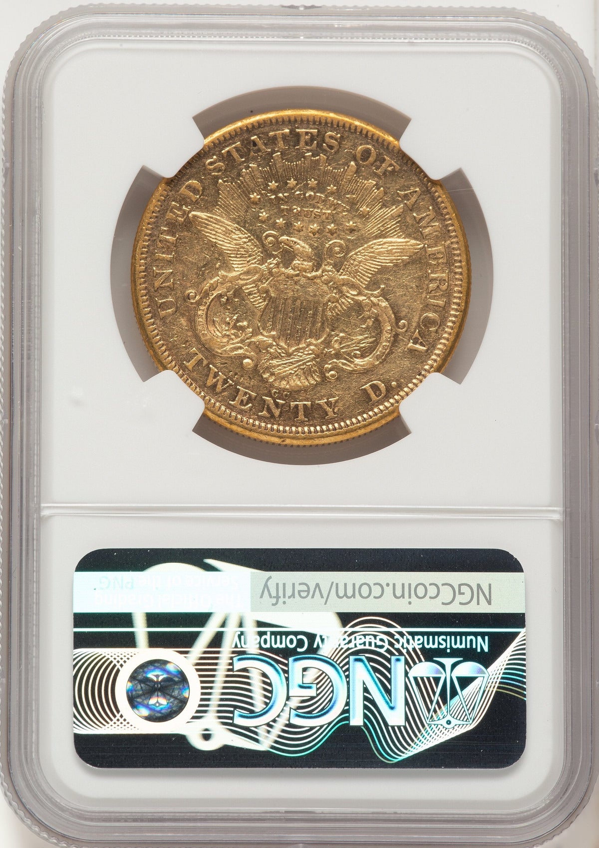 1874-CC $20 Liberty Double Eagle NGC XF40