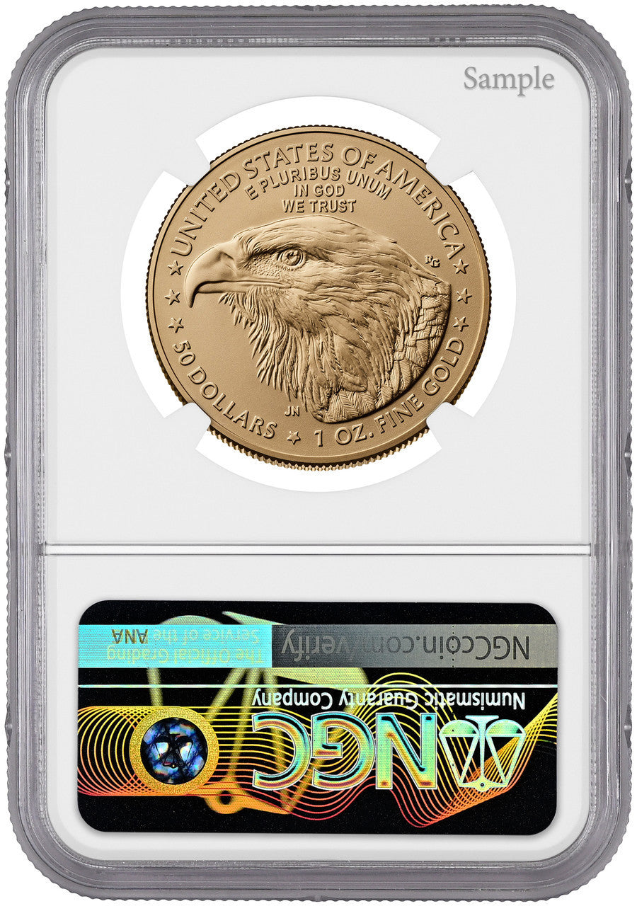 2026 1 oz American Gold Eagle 250 Label First Day of Issue NGC MS70