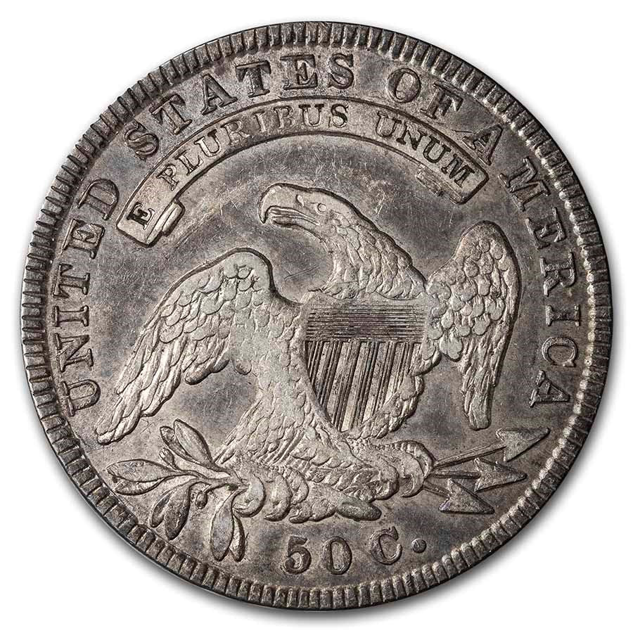 1834 Capped Bust Half Dollar (Sm. Date, Sm. Letters) - XF