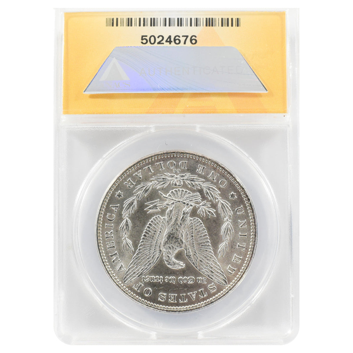 1891-CC Morgan Dollar MS61 ANACS