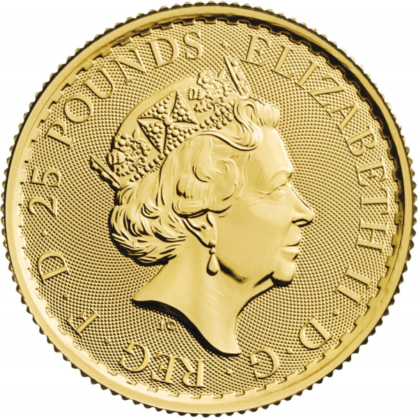 2021 1/4 OZ GREAT BRITAIN GOLD BRITANNIA
