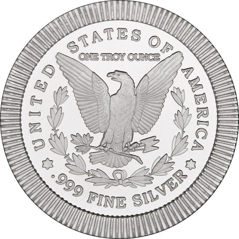 1 oz SilverTowne Morgan Stackable Silver Round