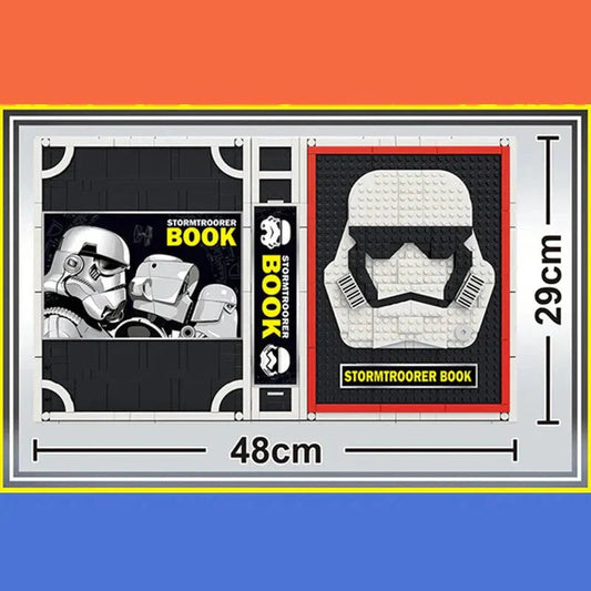 Galactic Trooper Helmet Display Book