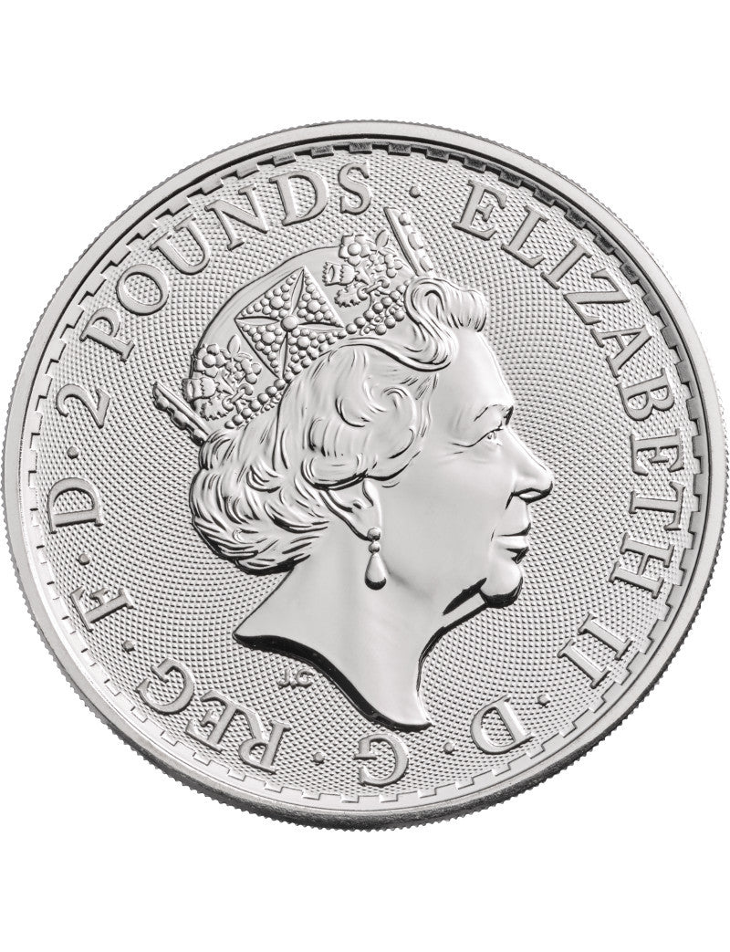 2018 1 oz British Silver Britannia Coin