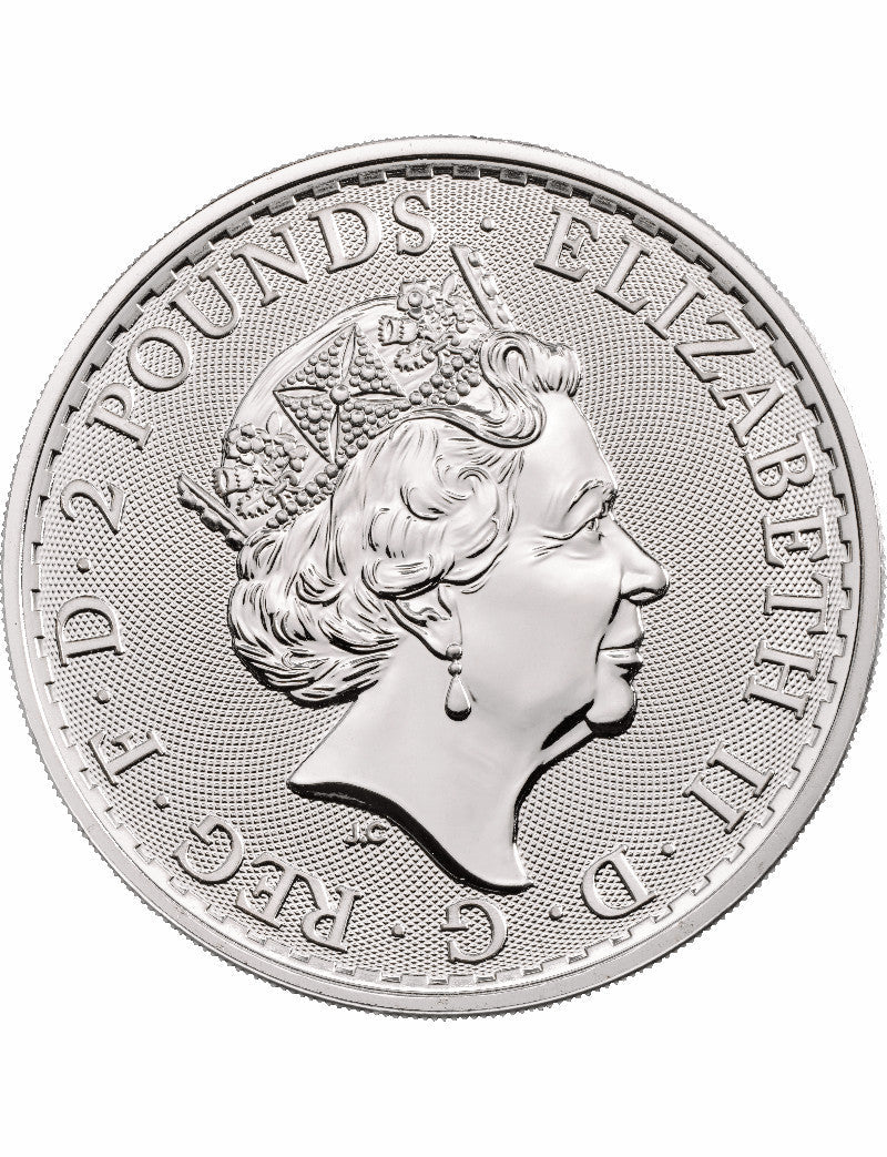 2019 1 oz British Silver Britannia Coin