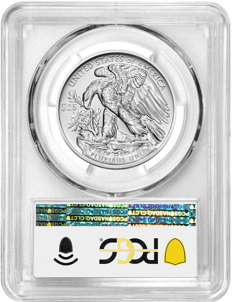 2022-W Palladium Reverse Proof First Strike PCGS PR70