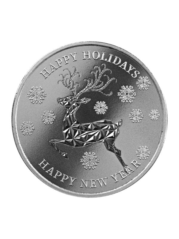 2024 1 oz Asahi Mint Holiday Silver Round