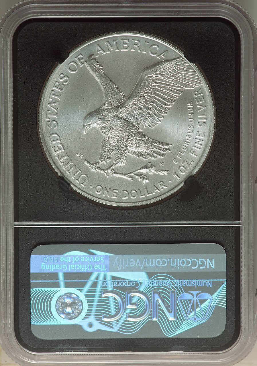 2022-(W) Silver Eagle Struck at West Point FDI NGC MS70