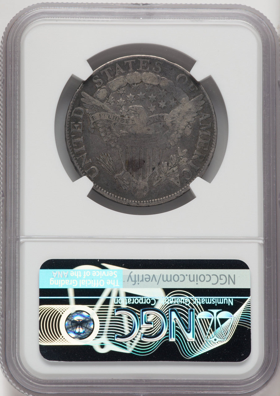 1806/5 50C O-103 Large Stars Early Half Dollar NGC VF25