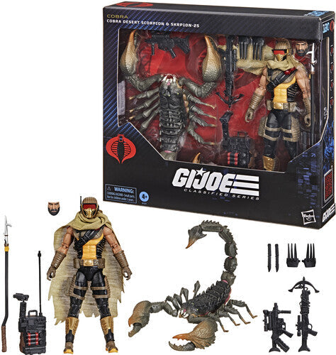 G.I. Joe - Classified Series - 180, Cobra Desert Scorpion & SKRP10N-25 Action Figure