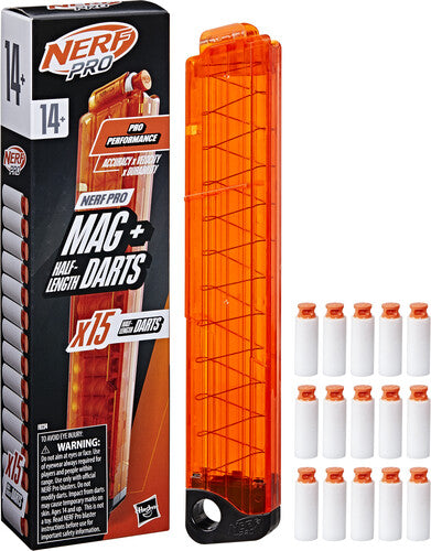 Nerf Pro - Half-Length Dart Magazine Refill
