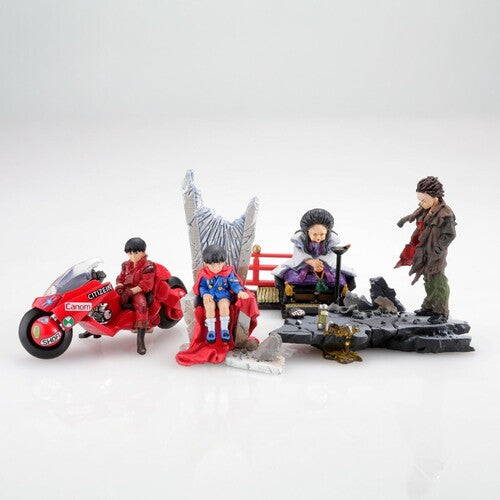 AKIRA miniQ Figures Part 2 Tetsuo 6ct PDQ Display
