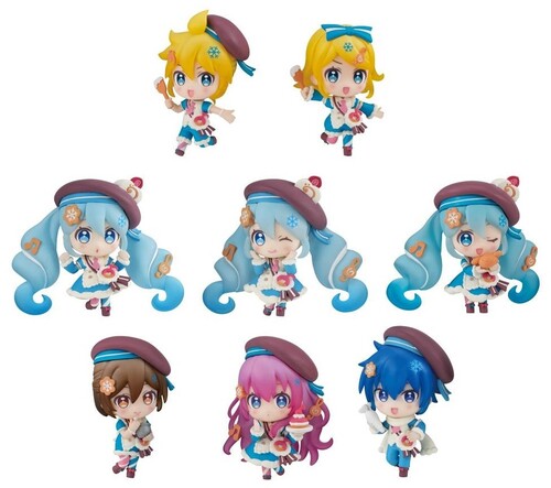 Shokugan - Vocaloid - Snow Miku Figure Collection 2026 Version 8ct display