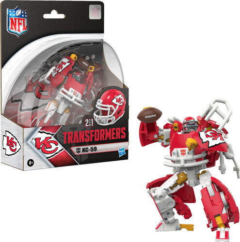 Transformers x NFL - Kansas City Chiefs - KC-59 Helmet Action Figure