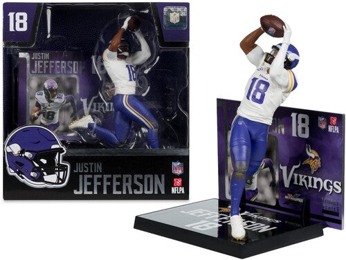 McFarlane SportsPicks - NFL - Justin Jefferson (Minnesota Vikings) 7" Posed Figure