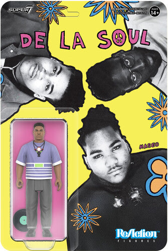 Super7 - De La Soul - ReAction Figures Wv1 - Vincent Maseo Mason (Me, Myself & I)