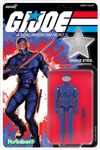 Super7 - G.I. Joe - ReAction+ Wv8 - Snake Eyes (America's 250th Anniversary)