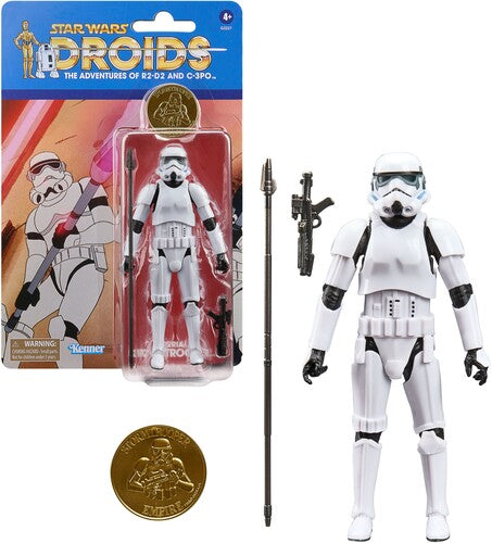 Star Wars: Droids - Black Series - Imperial Stormtrooper Action Figure with Coin