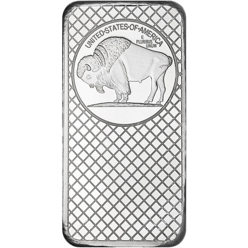 5 oz SilverTowne Buffalo Silver Bar