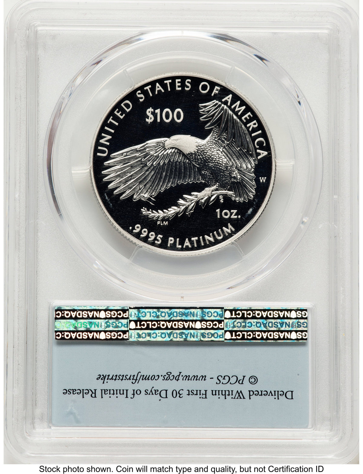 2018-W Proof Platinum Eagle 1 oz FDI FS Flag PCGS PR70