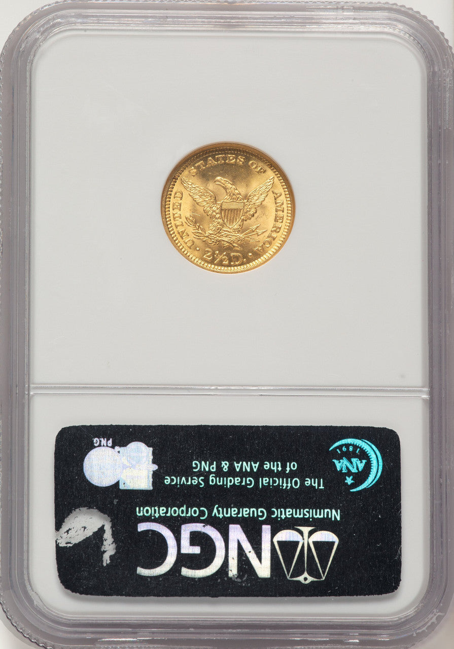 1906 $2.50 Liberty Quarter Eagle NGC MS65
