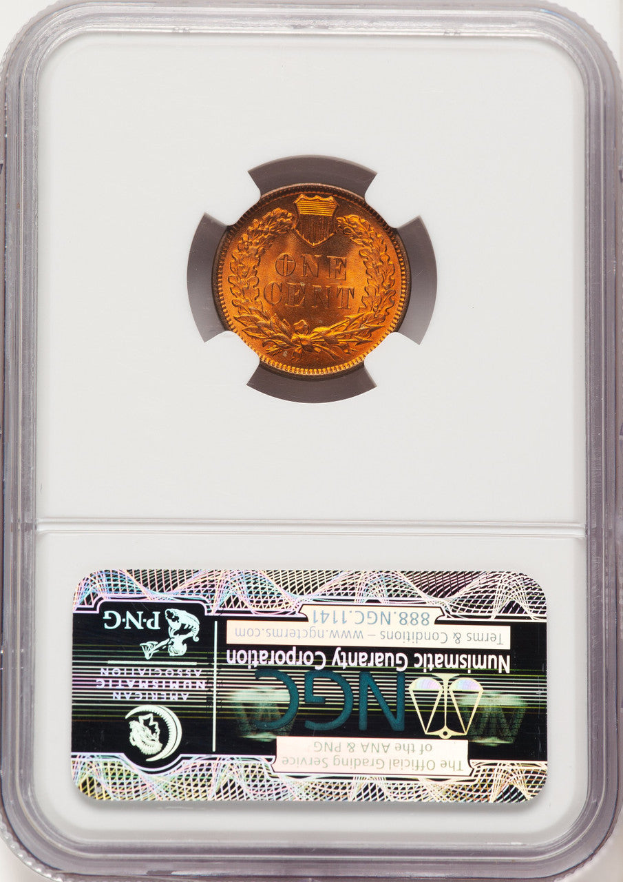 1895 1C RD Indian Cent NGC MS66 (507134001)