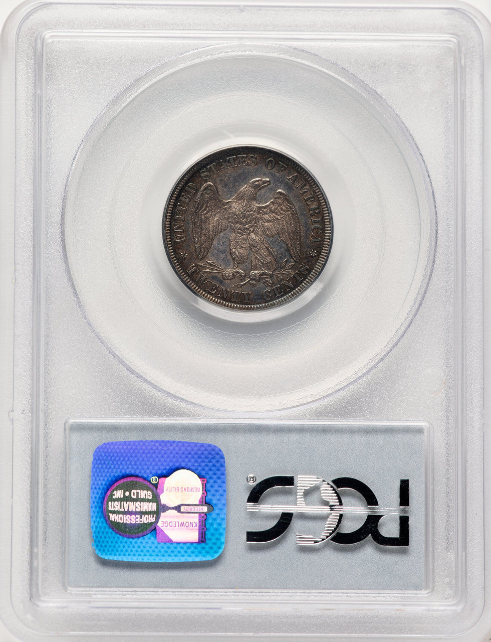 1877 20C Proof Twenty Cent Pieces PCGS PR64