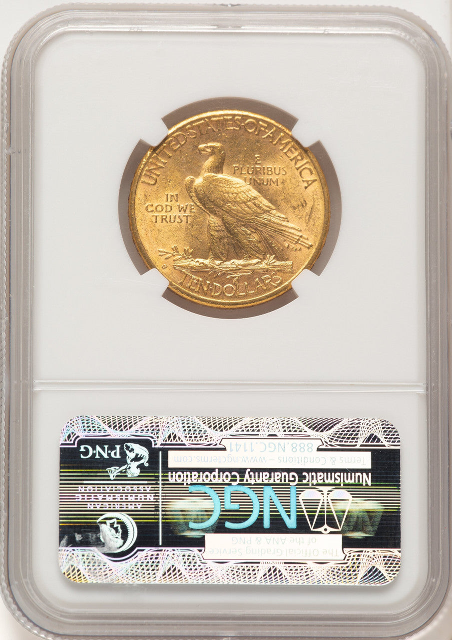 1910-S $10 Indian Eagle NGC MS61 (507570016)