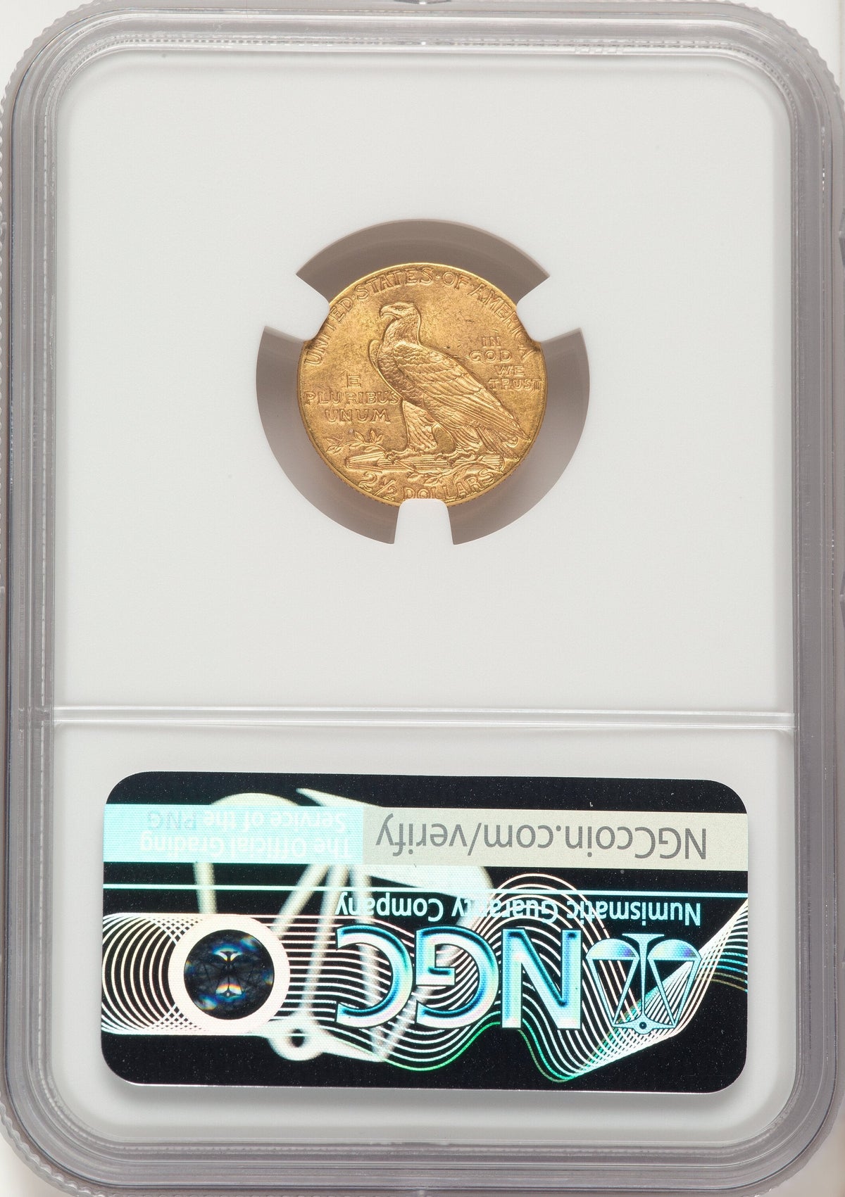 1914 $2.50 Indian Quarter Eagle NGC MS63