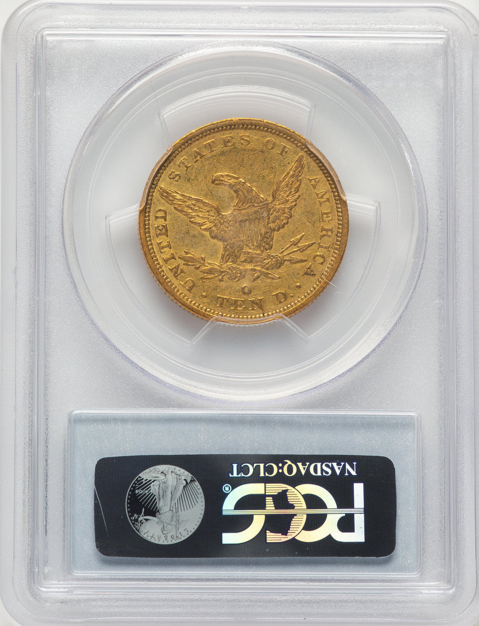 1847-O $10 Liberty Eagle PCGS AU50