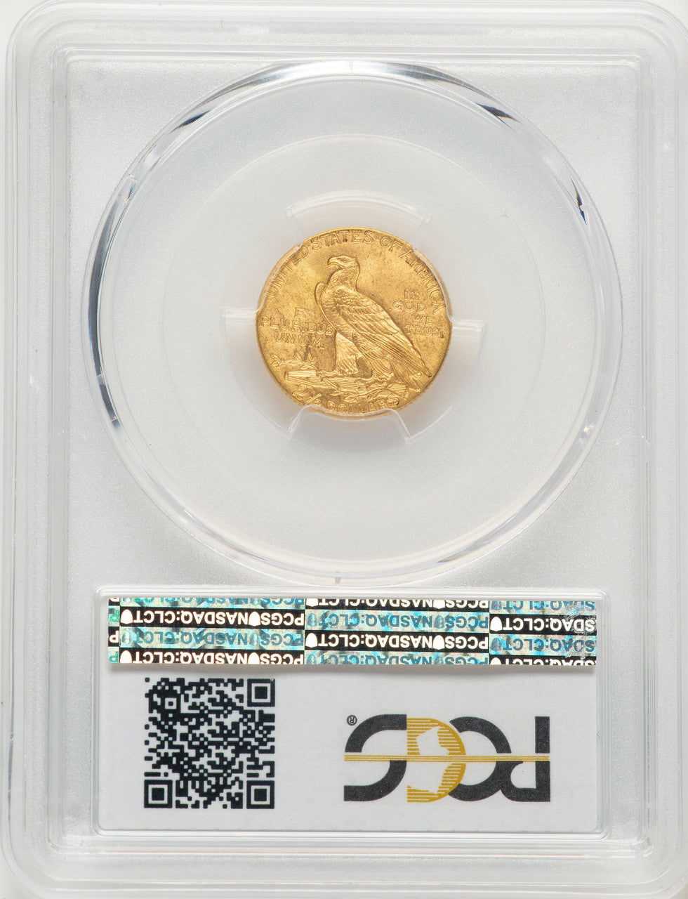 1926 $2.50 CAC Indian Quarter Eagle PCGS MS63