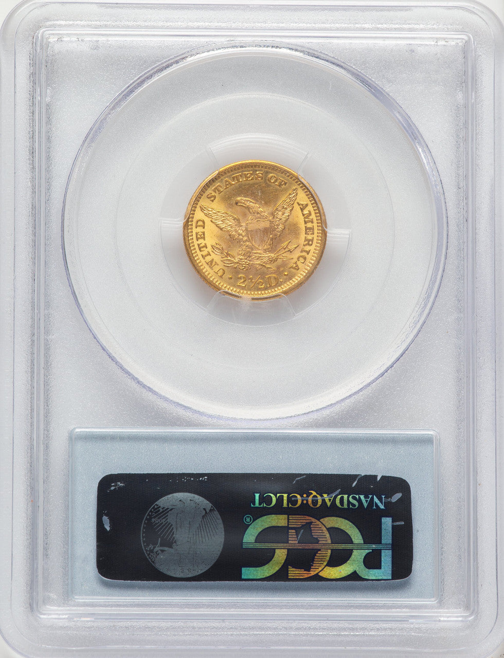 1902 $2.50 CAC Liberty Quarter Eagle PCGS MS64