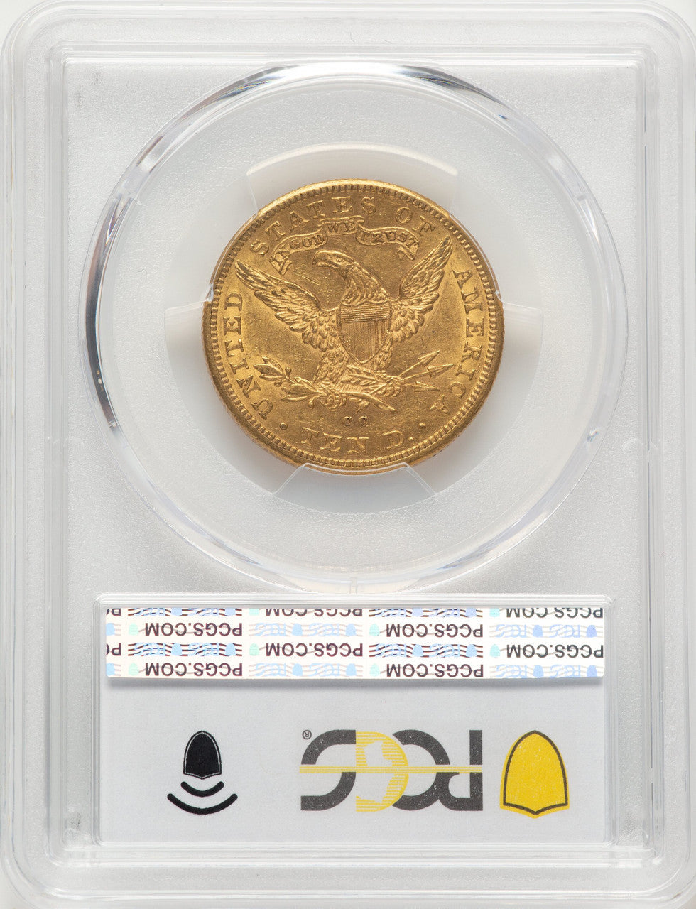1891-CC $10 Liberty Eagle PCGS AU53