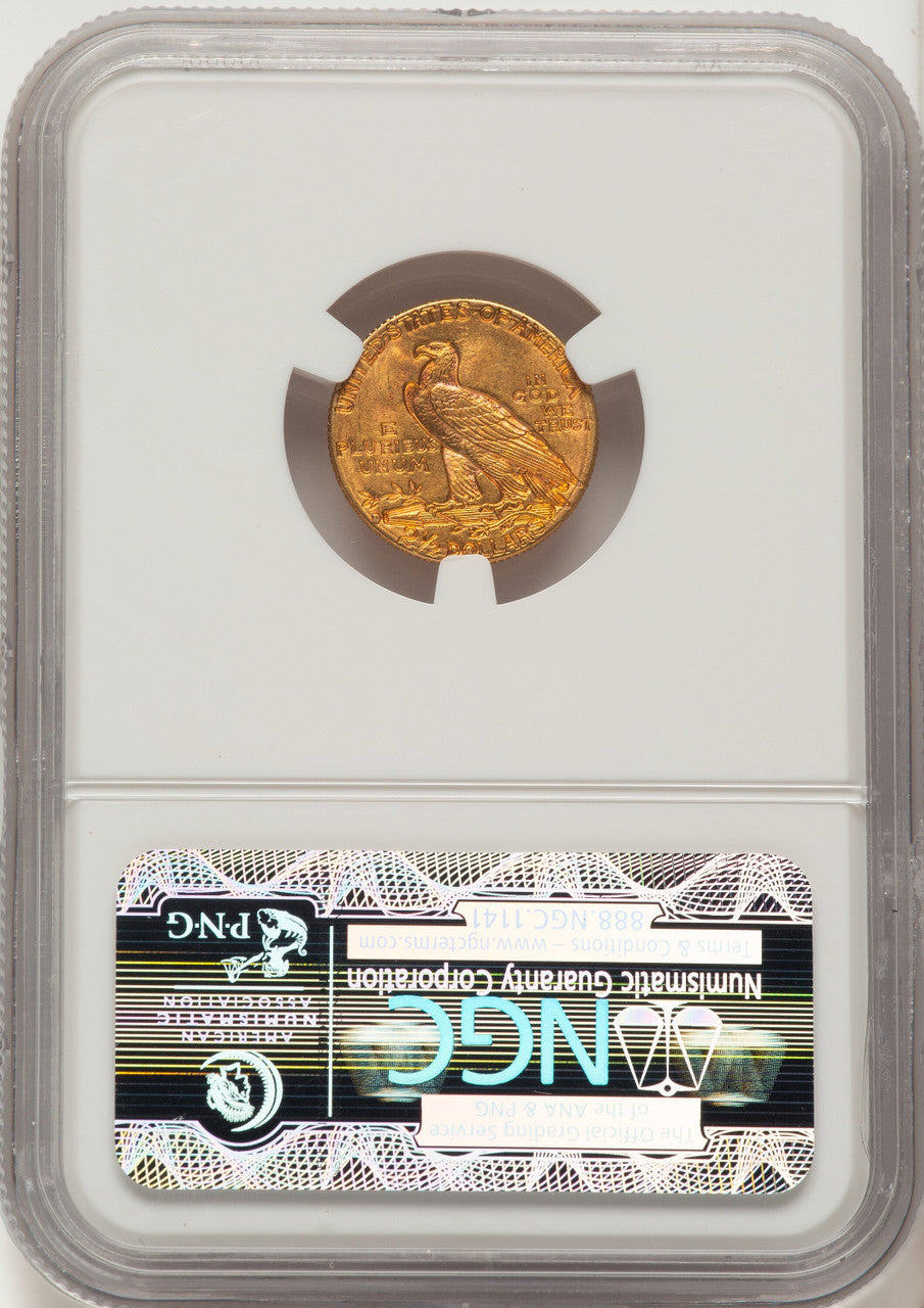 1914-D $2.50 Indian Quarter Eagle NGC MS62