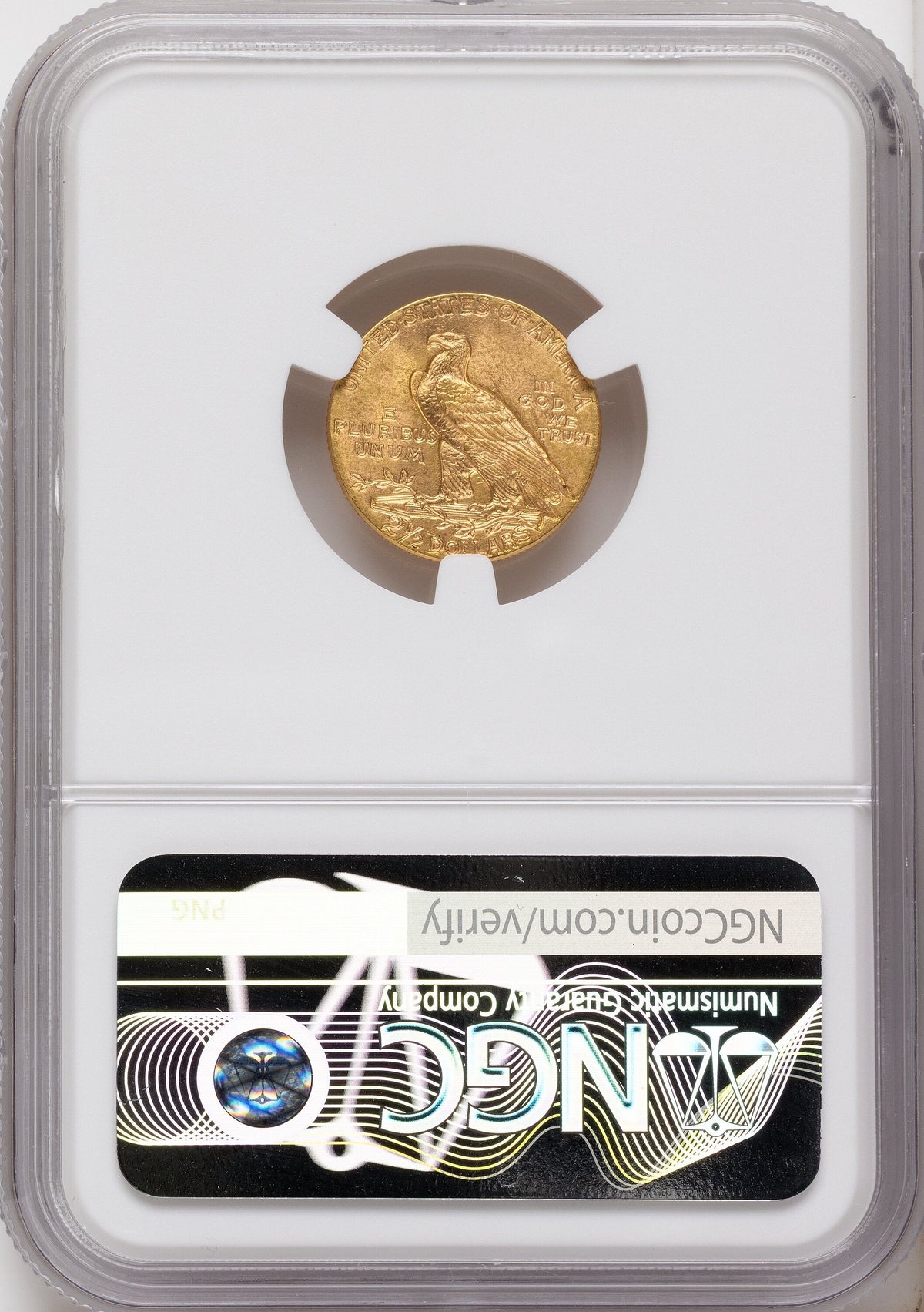 1913 $2.50 CAC Indian Quarter Eagle NGC MS64
