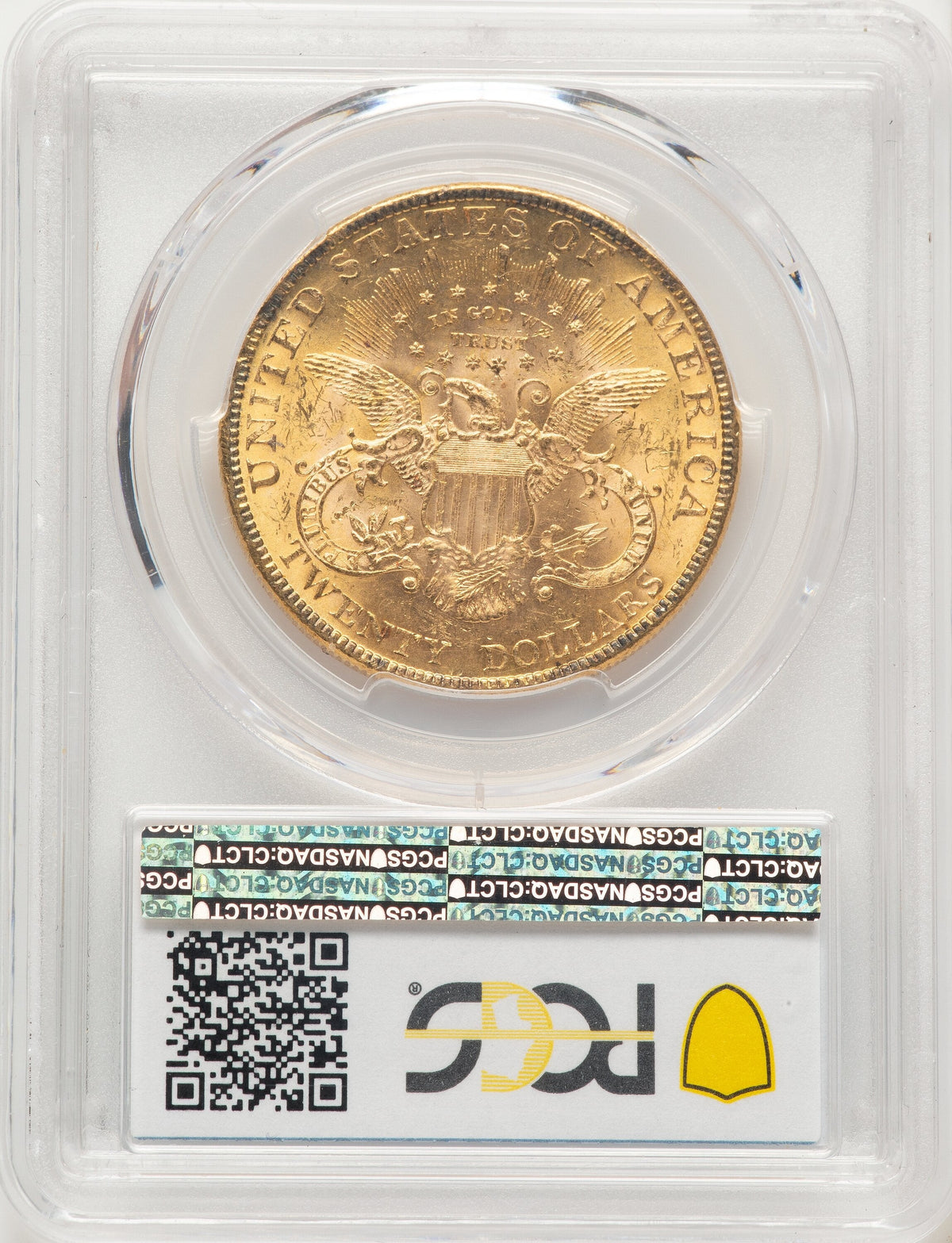 1879 $20 Liberty Double Eagle PCGS MS61