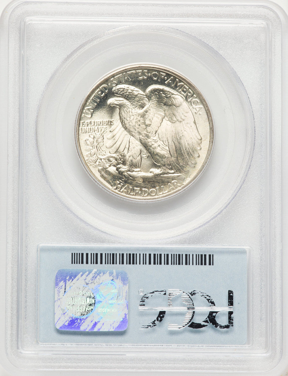 1945 50C Walking Liberty Half Dollar PCGS MS67