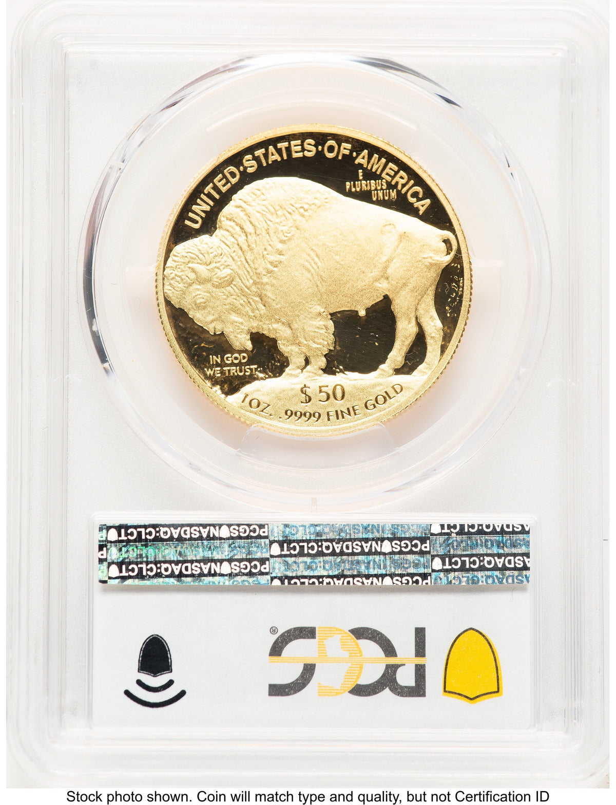 2010-W Proof Gold Buffalo 1 oz Blue Gradient PCGS PR70
