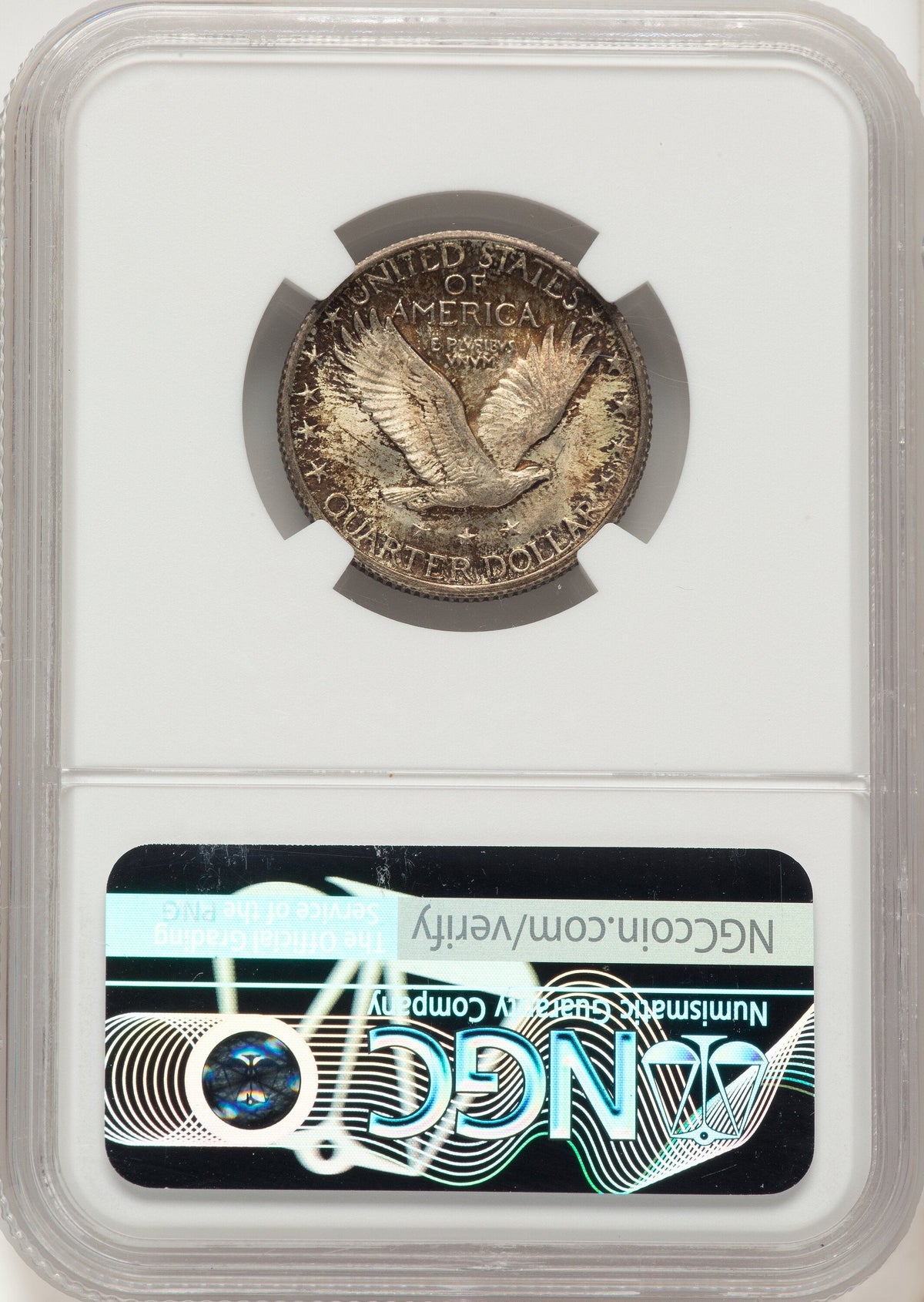 1924 25C FH Standing Liberty Quarter NGC MS67