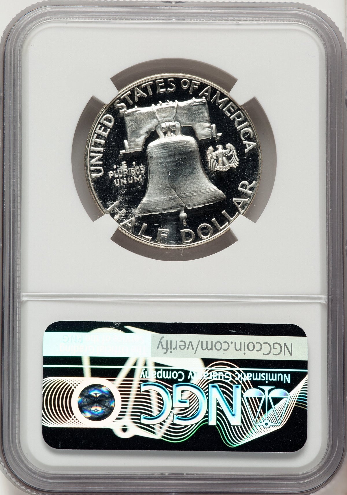 1957 50C Proof Franklin Half Dollar NGC PR69