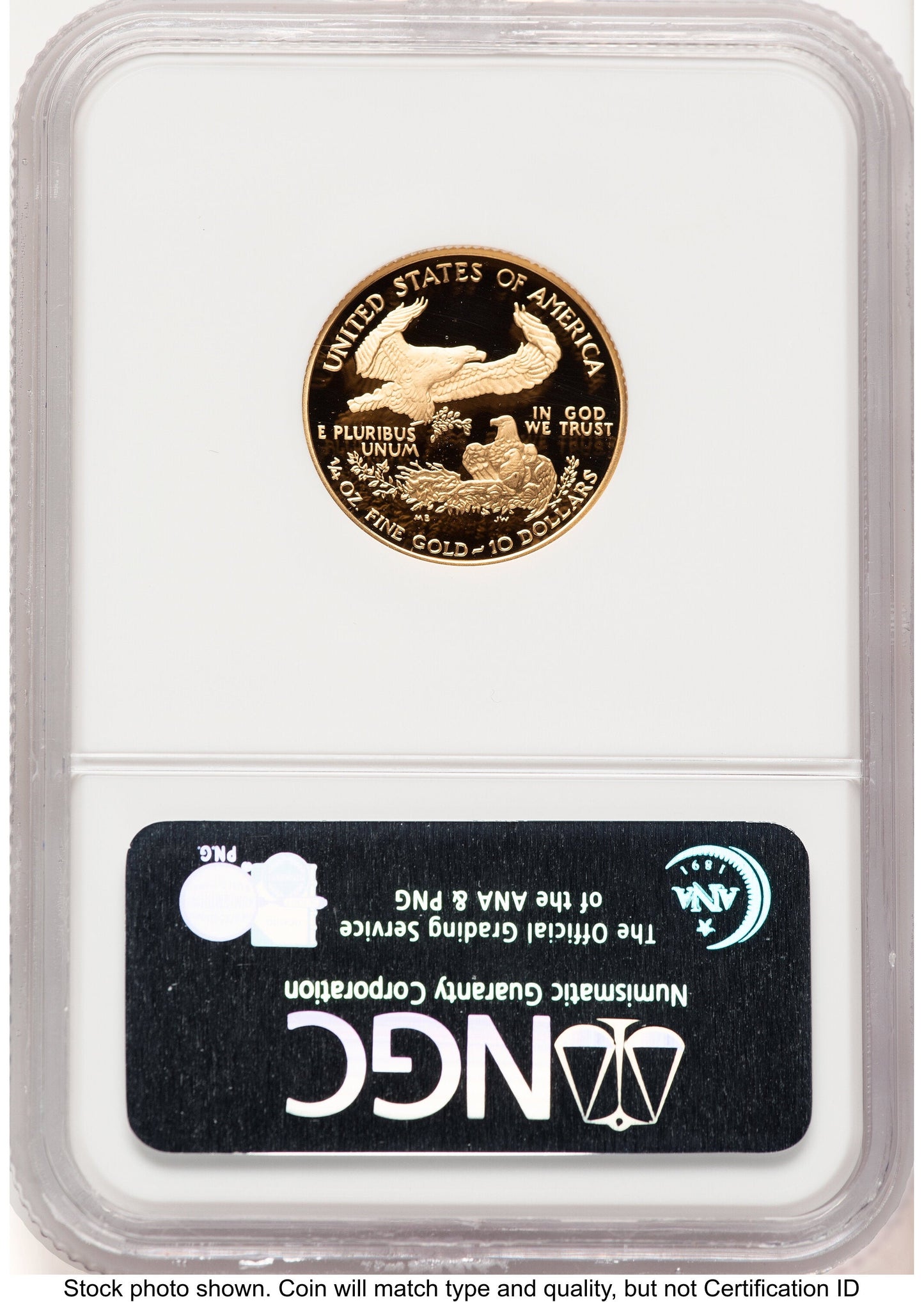 2005-W Proof Gold Eagle 1/4 oz Brown Label NGC PF70