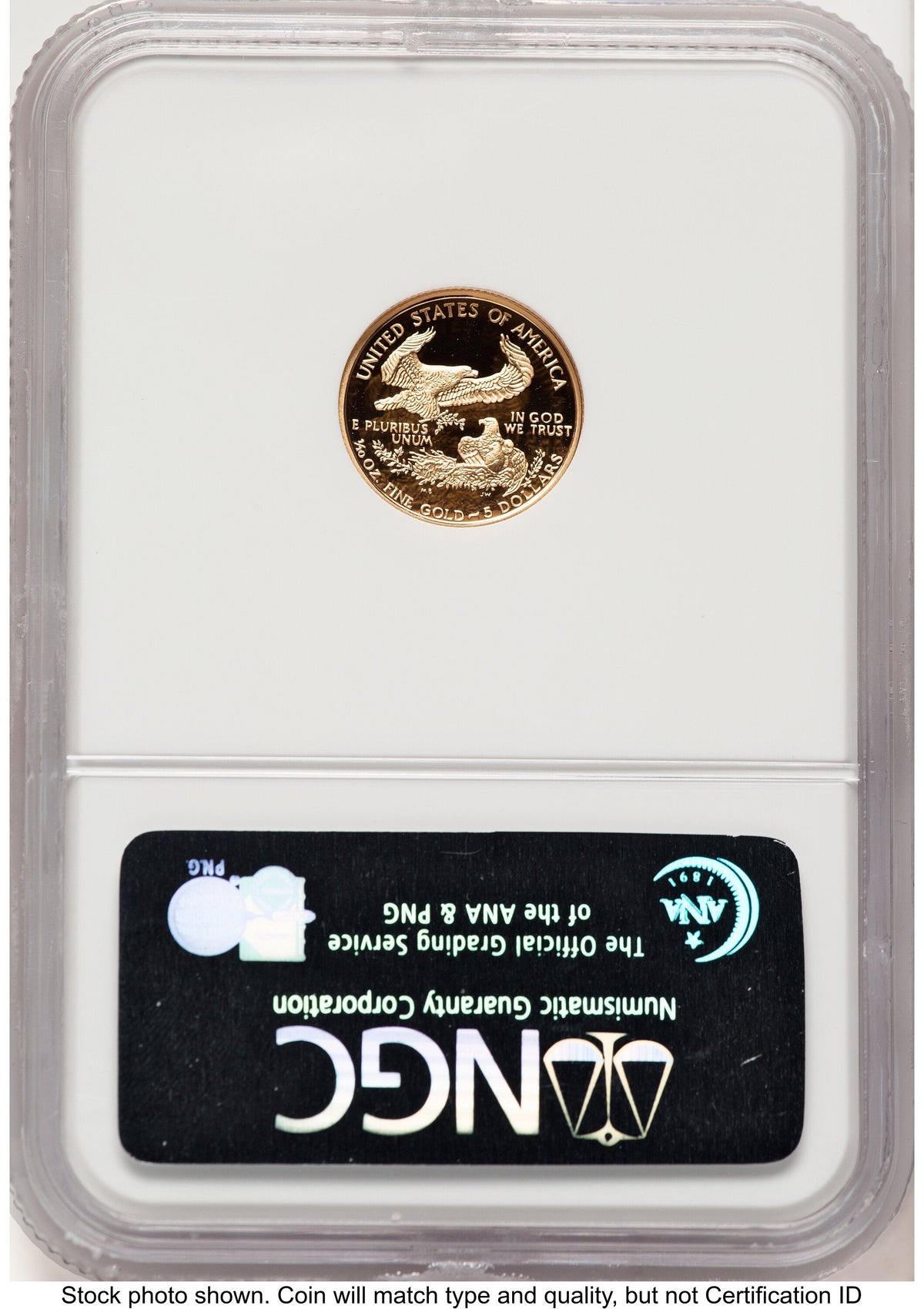 1994-W Proof Gold Eagle 1/10 oz Brown Label NGC PF70