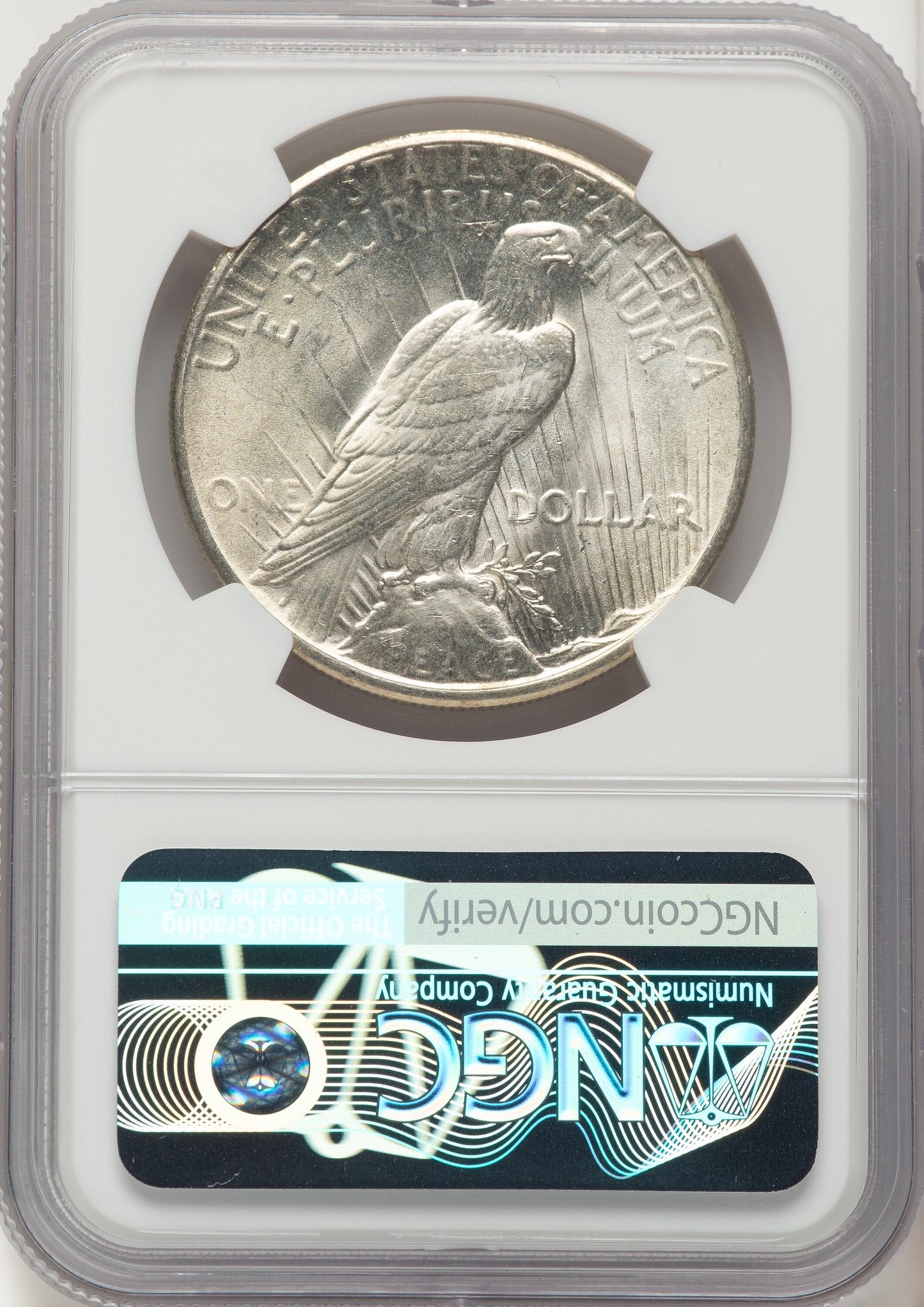 1926 Peace Dollar NGC MS66