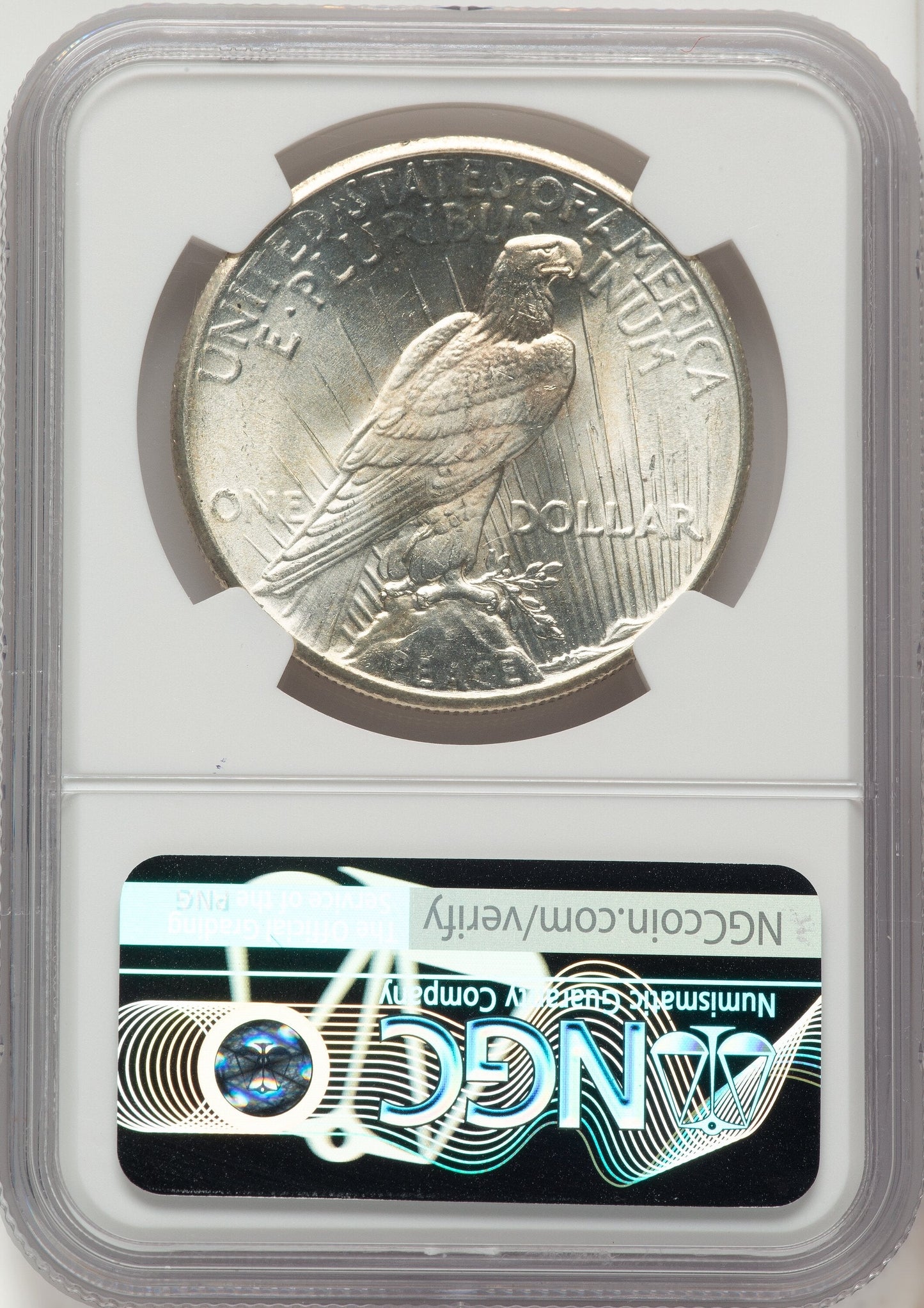 1926 Peace Dollar NGC MS66