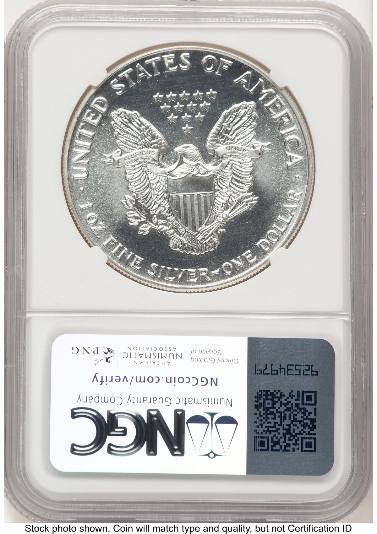 1988 Silver Eagle Early Production Kenneth Bressett Red Book From US Mint Sealed Box NGC PF70
