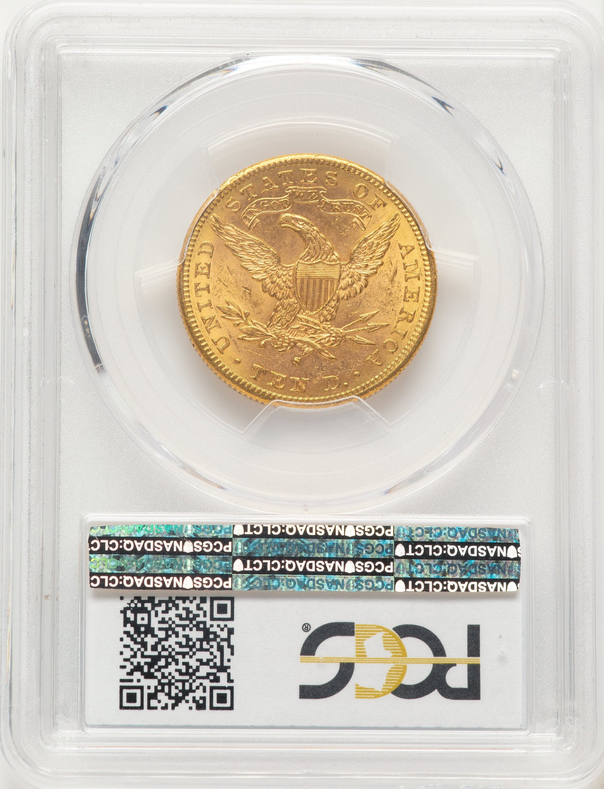 1887-S $10 Liberty Eagle PCGS MS62